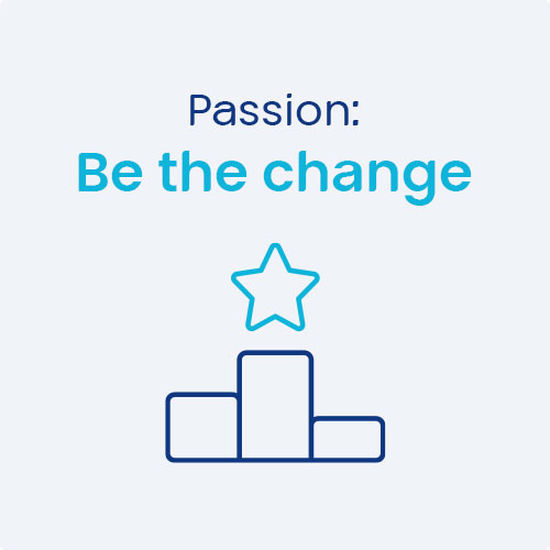 Passion: Be the change